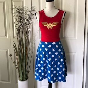 Wonder Woman Costume Dress Small